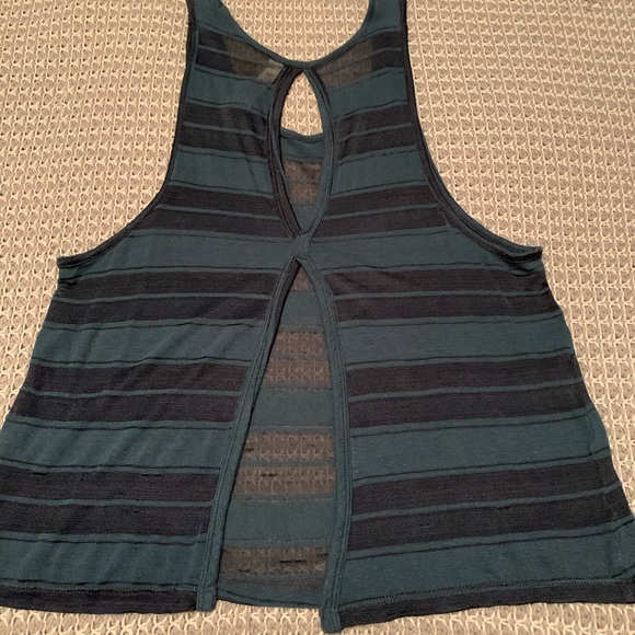 Free people sheer tank//Worn once - Picture 2 of 2
